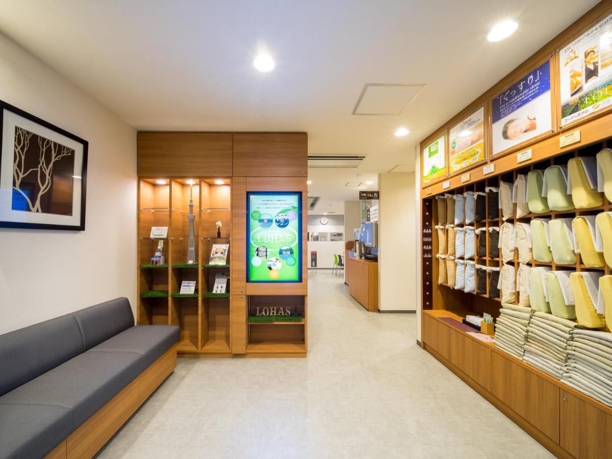 Super Hotel Tokyo Kameido Bagian luar foto